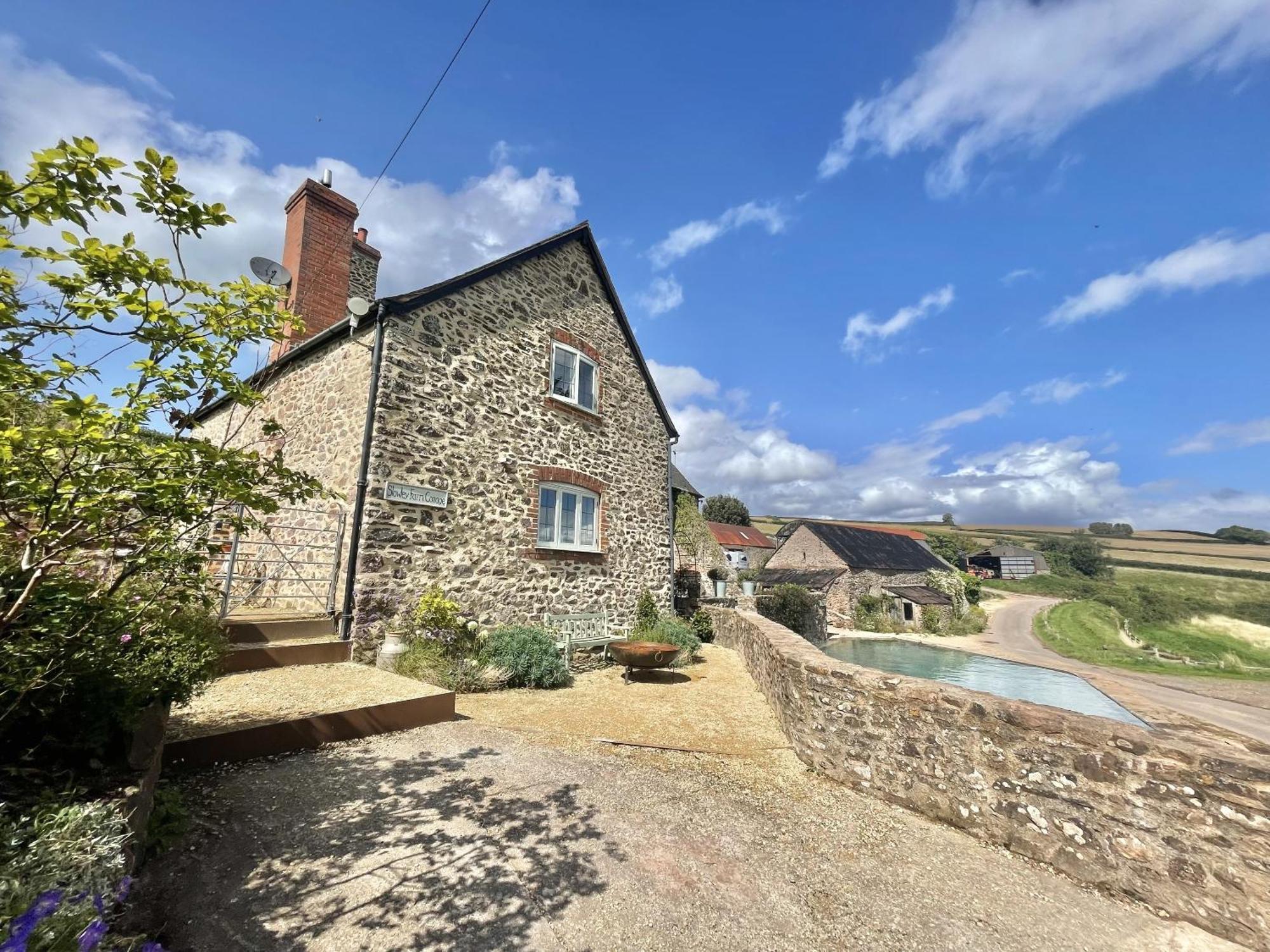 Slowley Farm Cottage Luxborough Pokoj fotografie